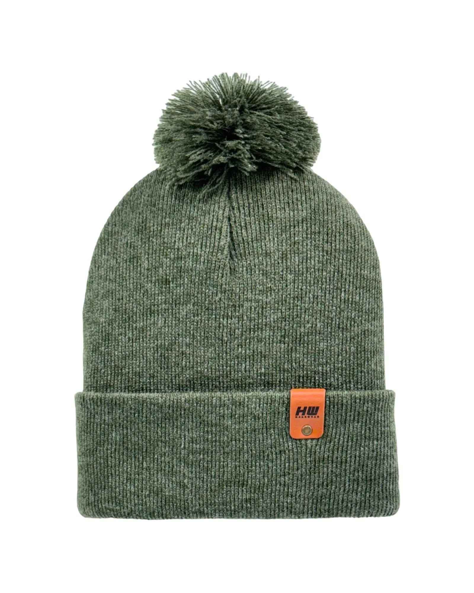 CPP1 HAAKWEAR PomPom Beanie - Made in USA - Forest Green - HAAKWEAR USA