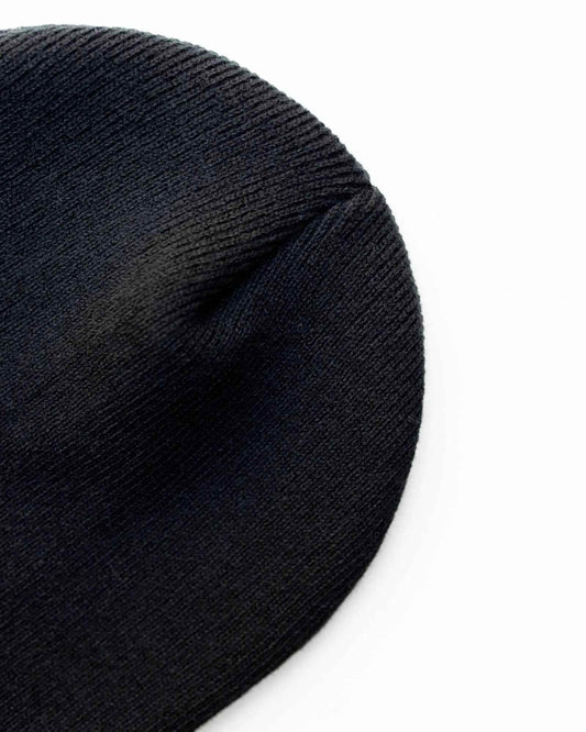 CS101 HAAKWEAR Traditional Silent Cuffed Beanie, Midnight Black - HAAKWEAR USA
