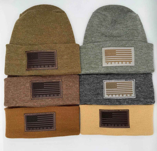Trending & Viral H-Stitch™ Beanie – Honoring U.S. Veterans Men & Women| Patented Comfort | Made in USA - HAAKWEAR USA