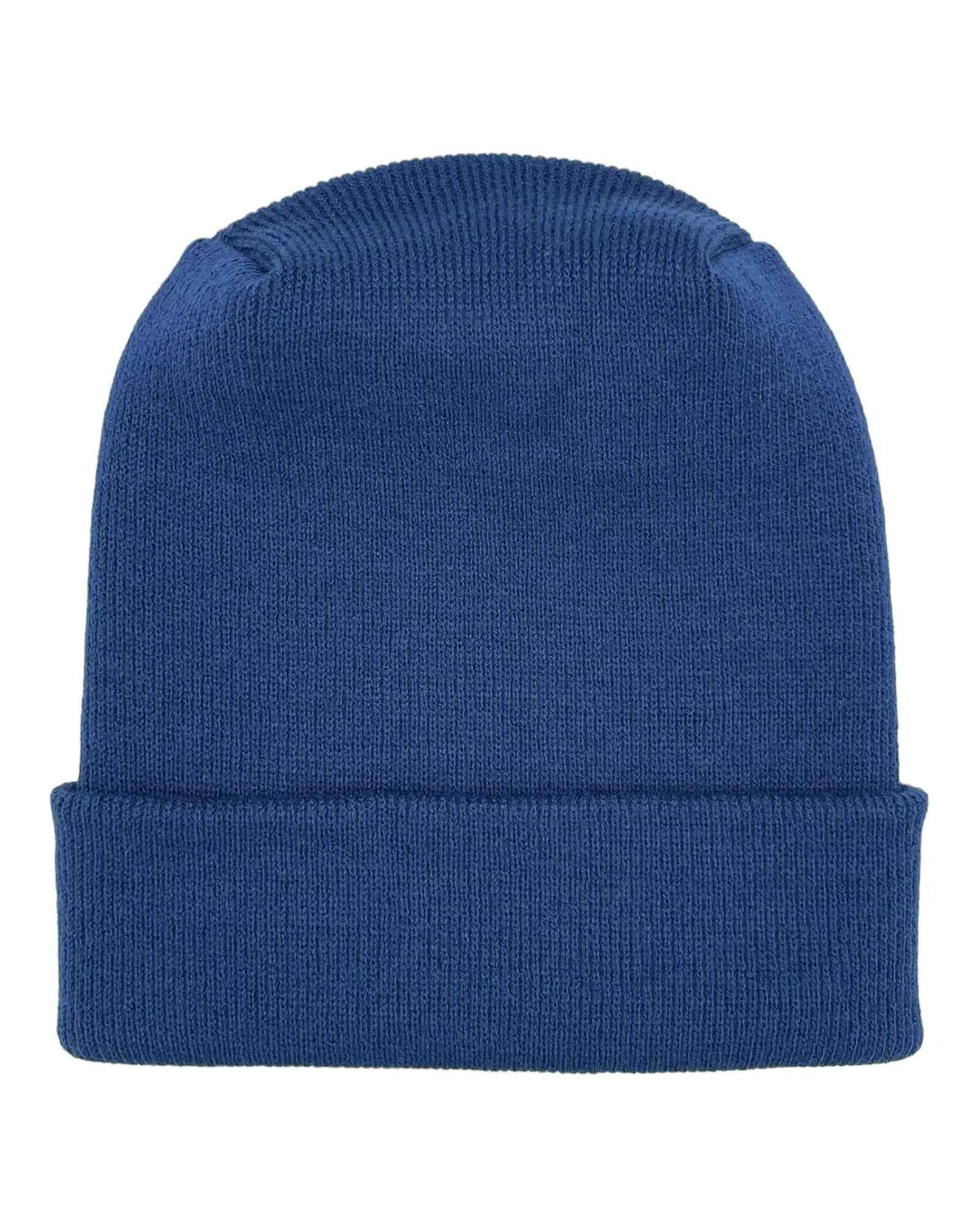 NEW HAAKWEAR H-Stitch Cuffed Beanie - Designed and Made in USA (Patented Design) - Sapphire Blue - HAAKWEAR USA