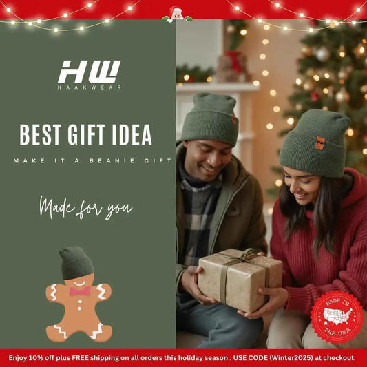 Cozy Up This Holiday Season with Haakwear Beanies: The Ultimate Ethical Gift - HAAKWEAR USA