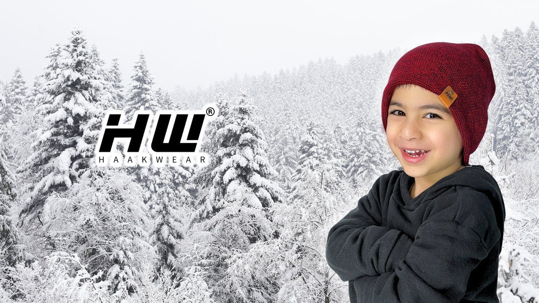 Haakwear Kids Knit Beanies – Cozy, American-Made Winter Hats for Children Ages 18 months to 5 years