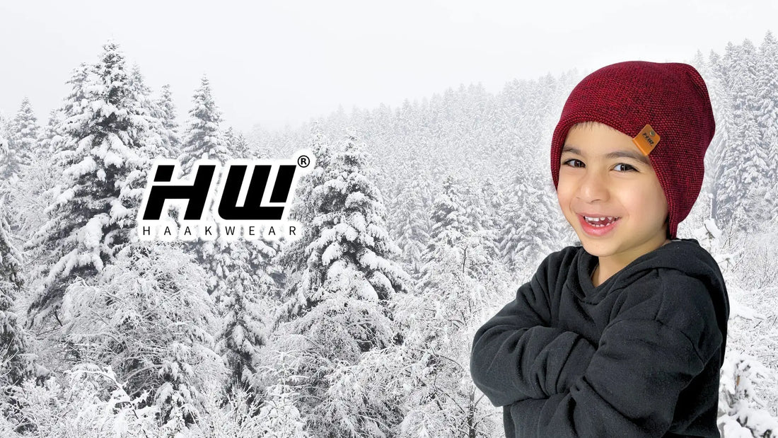 Haakwear Kids Knit Beanies – Cozy, American-Made Winter Hats for Children Ages 18 months to 5 years - HAAKWEAR USA - Made in USA Beanies