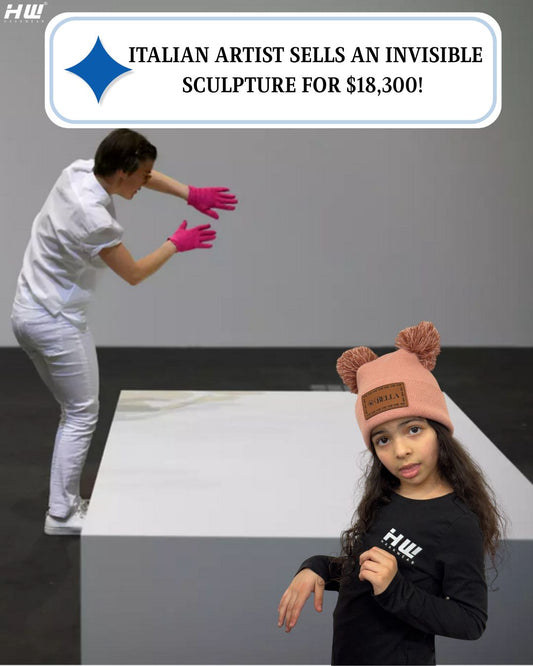 The $18,300 Invisible Sculpture That Made Everyone Squint - HAAKWEAR USA - Made in USA Beanies