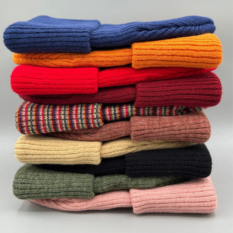 Kids knt Cuffed Beanies for Babies and kids
