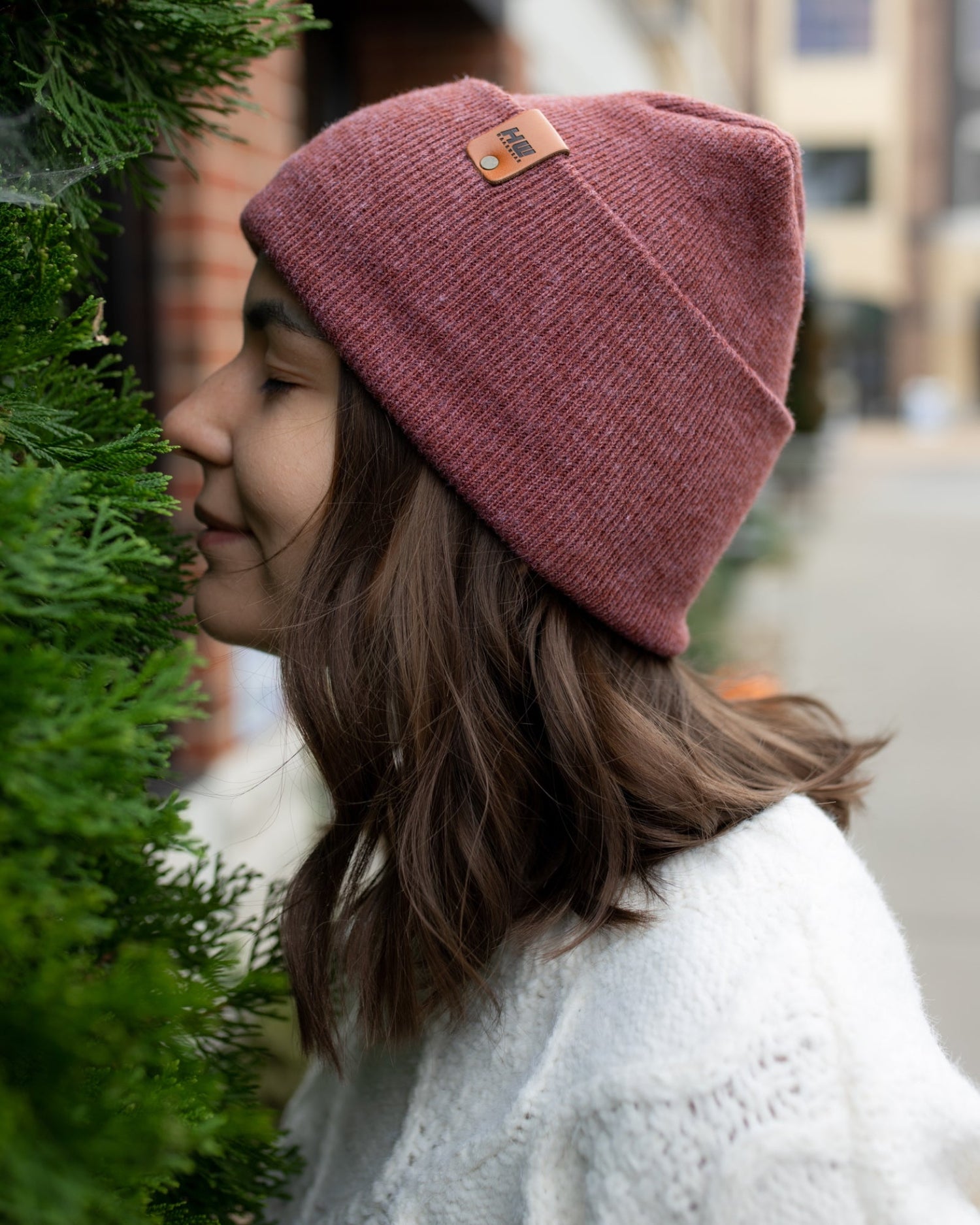 Beanie, NEW HAAKWEAR Theta-Stitch™ Cuffed Beanie - Designed and Made in USA (Patent Pending Design) - Rusty Burgundy - Premium Beanie from HAAKWEAR - Just $33! Shop now at HAAKWEAR