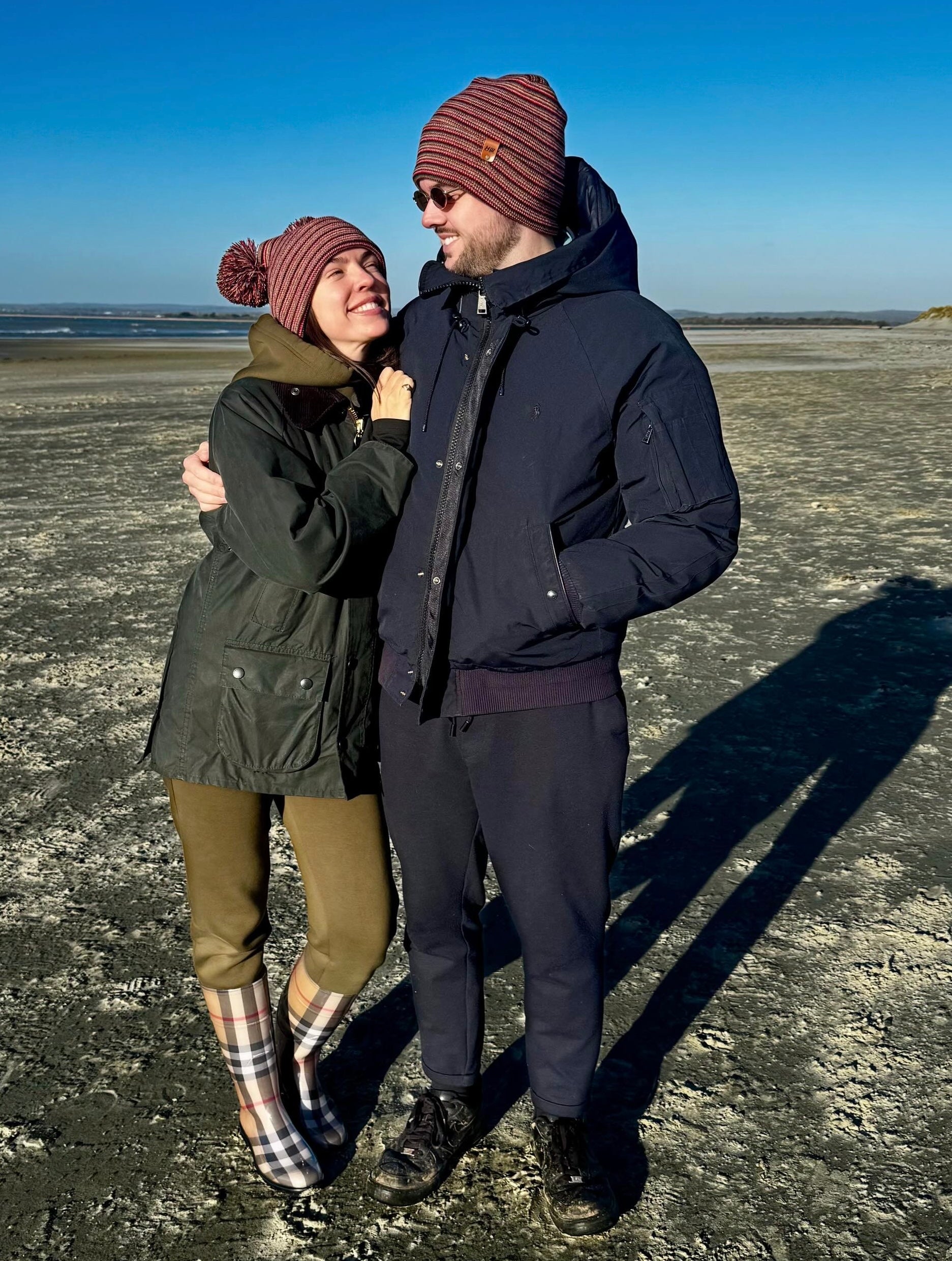 H-Stitch Beanie, Multi Color Knit Winter Hat- Made in USA