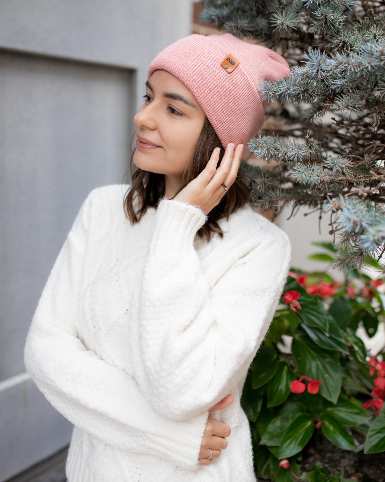 Beanie, NEW HAAKWEAR Theta-Stitch™ Cuffed Beanie - Designed and Made in USA (Patent Pending Design) - Pearl Pink - Premium Beanie from HAAKWEAR - Just $33! Shop now at HAAKWEAR