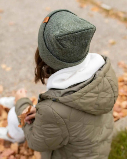 NEW HAAKWEAR H-Stitch Cuffed Beanie - Designed and Made in USA (Patened Design) - HAAKWEAR USA Beanie Patented H Stitch Cuffed Beanie, Forest Green Haakwear