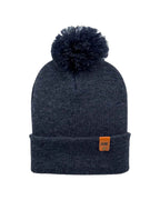 CPP1 HAAKWEAR PomPom Beanie - Made in USA - Denim Blue.