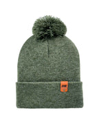 CPP1 HAAKWEAR PomPom Beanie - Made in USA - Forest Green.