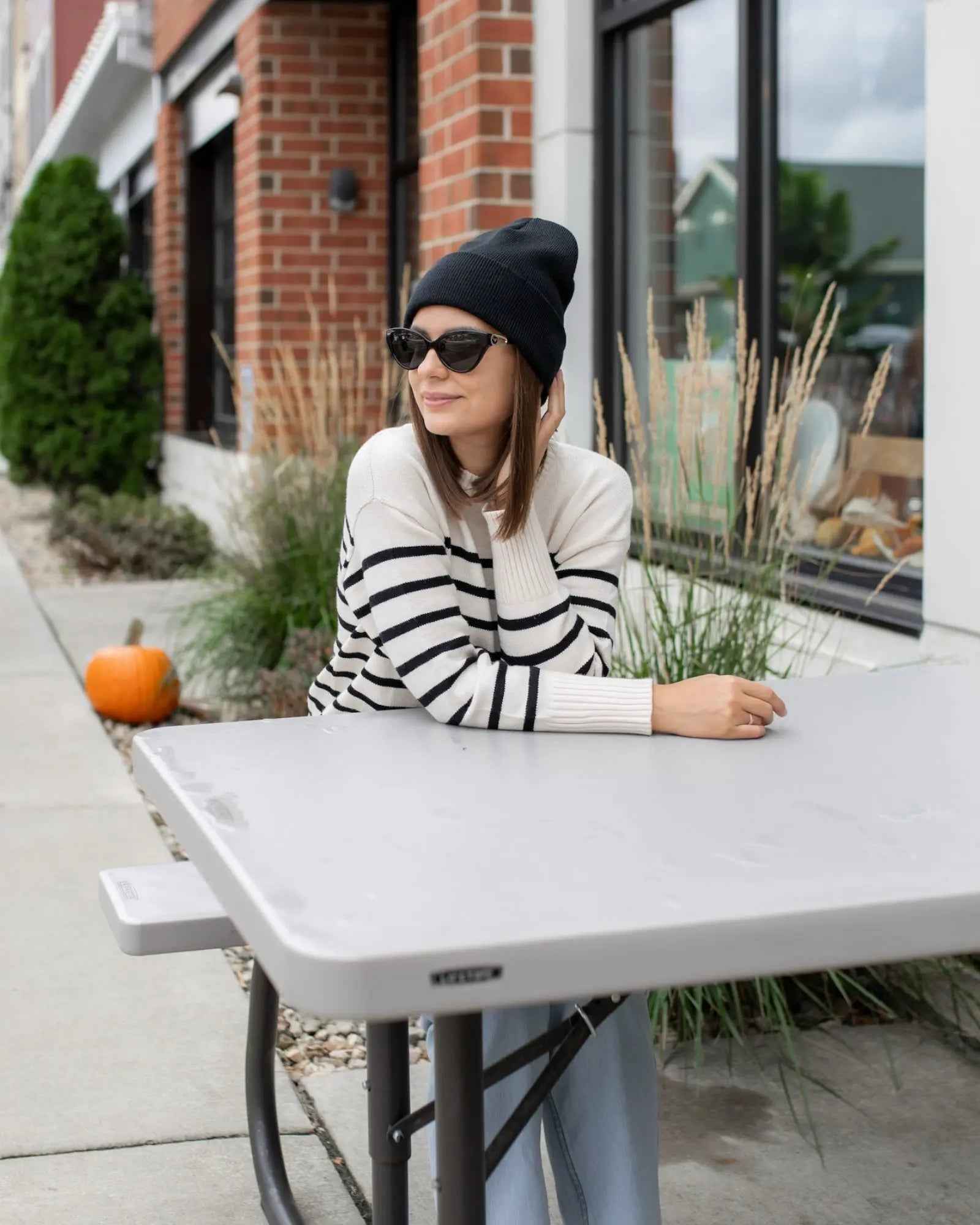 CS100 HAAKWEAR Traditional Silent Cuffed Beanie, Charcoal Black.