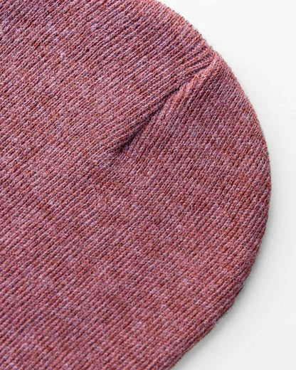 CS105 HAAKWEAR Traditional Silent Cuffed Beanie, Rusty Burgundy - HAAKWEAR USA