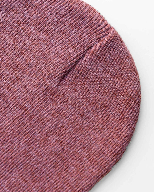 CS105 HAAKWEAR Traditional Silent Cuffed Beanie, Rusty Burgundy - HAAKWEAR USA