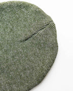 CS107 HAAKWEAR Traditional Silent Cuffed Beanie, Forest Green.