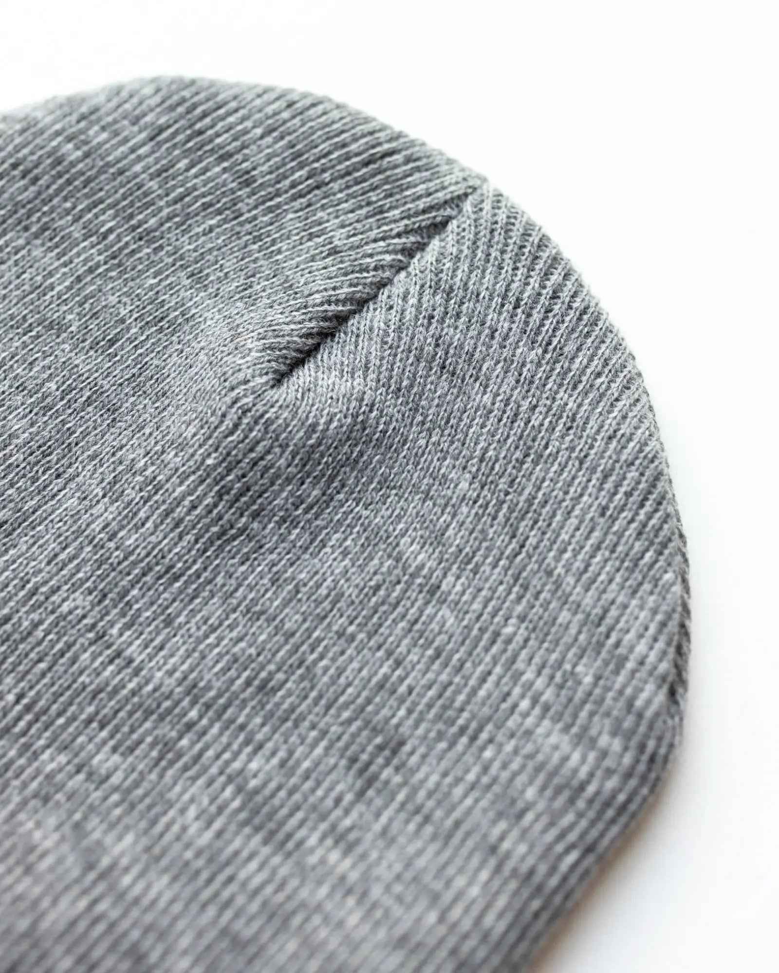 CS108 HAAKWEAR Traditional Silent Cuffed Beanie, Koala Gray.