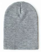 CS108 HAAKWEAR Traditional Silent Cuffed Beanie, Koala Gray.