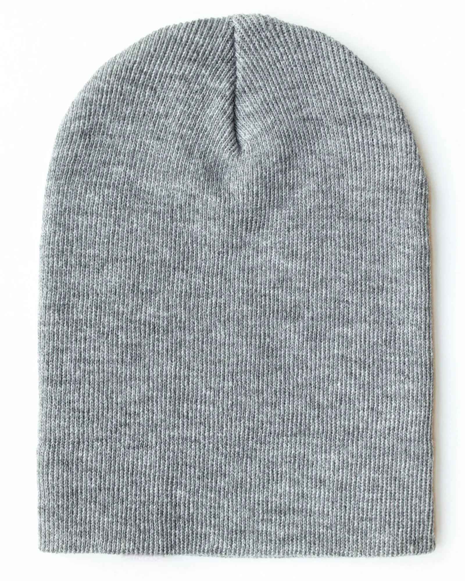 CS108 HAAKWEAR Traditional Silent Cuffed Beanie, Koala Gray.