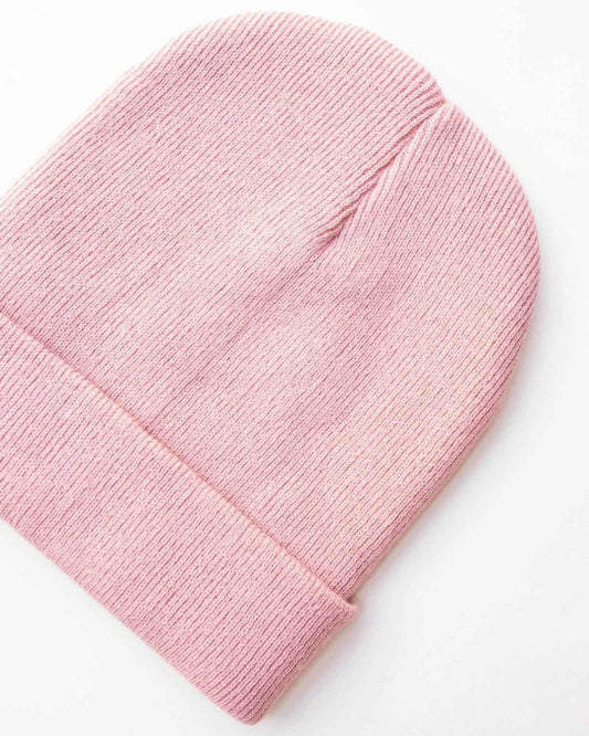 CS111 HAAKWEAR Traditional Silent Cuffed Beanie, Pearl Pink - HAAKWEAR USA