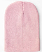 CS111 HAAKWEAR Traditional Silent Cuffed Beanie, Pearl Pink.