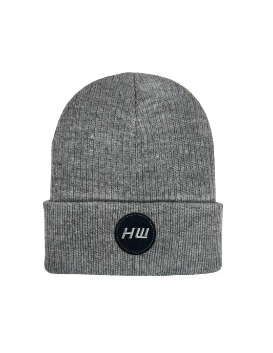 Cuffed Wide Ribbed, Classic Beanie, Koala Gray Beanie Haakwear