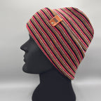 H-Stitch Beanie, Multi Color Knit Winter Hat- Made in USA