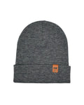 HAAKWEAR Classic Fusion Cuffed Beanie - Gray / Denim, Made in USA - HAAKWEAR USA