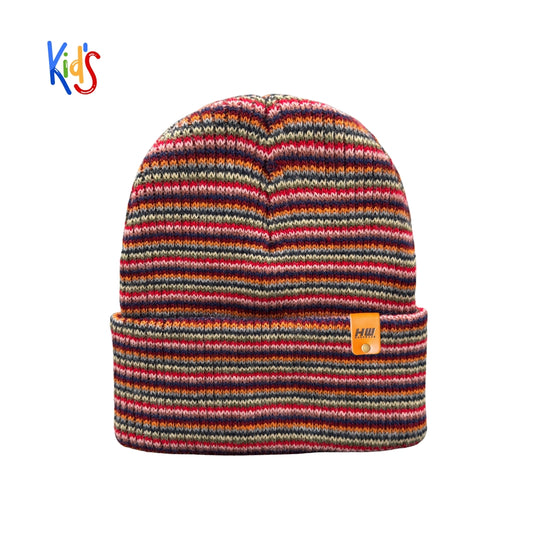 Haakwear Traditional Kids Knit Beanie. Soft, Warm & Made in USA - HAAKWEAR USA - Made in USA Beanies
