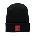 Haakwear Exclusive Love-Inspired H-Stitch Beanie – Limited Edition Black Hat with Love Monkey - HAAKWEAR USA