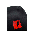 Haakwear Exclusive Love-Inspired H-Stitch Beanie – Limited Edition | Black Hat with Love Heart.