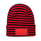 Haakwear Los Angeles Beanie - Made in USA Hats (Limited Edition) - Black / Red RoRo.