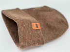 Haakwear H Stitch Fusion Cuffed Beanie / Hat (Patened Design) Burgundy / Green, Made in USA.