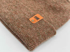 Haakwear H Stitch Fusion Cuffed Beanie / Hat (Patened Design) Burgundy / Green, Made in USA.
