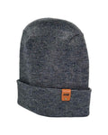 Haakwear H Stitch Fusion Cuffed Beanie / Hat (Patened Design) Gray / Denim, Made in USA - HAAKWEAR USA
