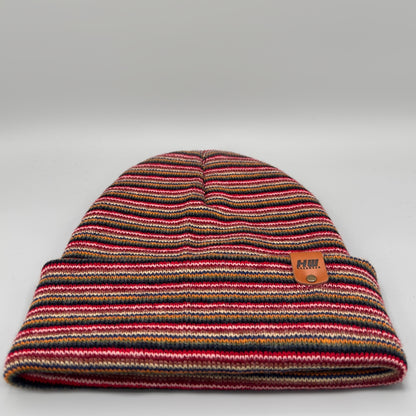 Haakwear Traditional Stitch Beanie, Multi Color Knit Winter Hat, Made in USA - HAAKWEAR USA - Made in USA Beanies