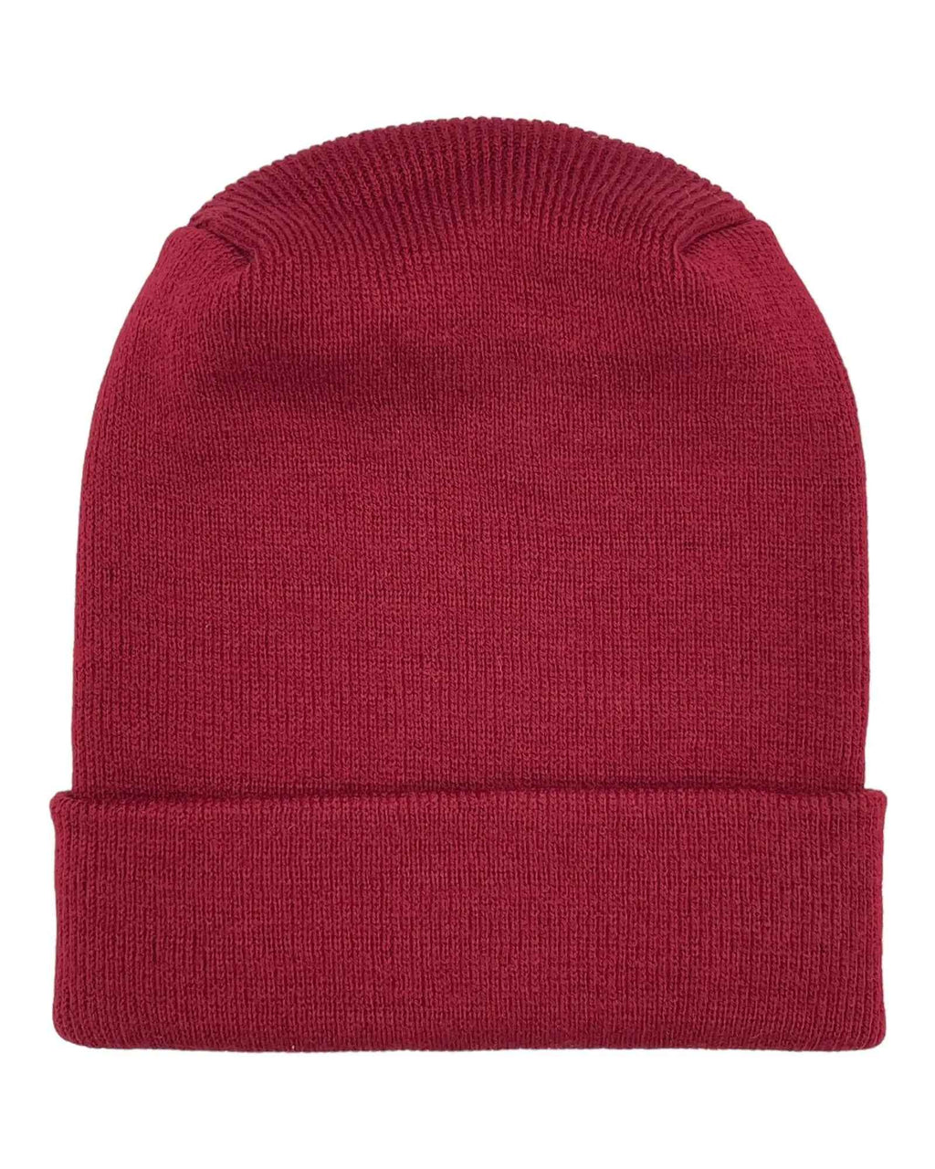 NEW HAAKWEAR H-Stitch Cuffed Beanie - Designed and Made in USA (Patented Design) - Burnt Maroon.