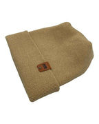 NEW HAAKWEAR H-Stitch Cuffed Beanie - Designed and Made in USA (Patented Design) - Dune Beige.