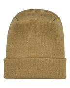NEW HAAKWEAR H-Stitch Cuffed Beanie - Designed and Made in USA (Patented Design) - Dune Beige.