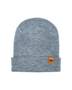NEW HAAKWEAR H-Stitch Cuffed Beanie - Designed and Made in USA (Patent Pending Design) - Koala Gray.