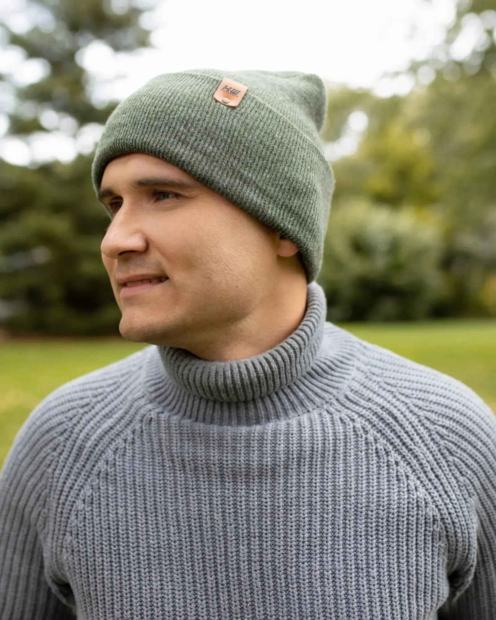 NEW HAAKWEAR H-Stitch Cuffed Beanie - Designed and Made in USA (Patened Design).