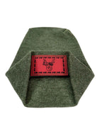 Reindeer Limited Edition, HW H-Stitch Beanie - Exclusive Christmas Hat Collection, GREEN.