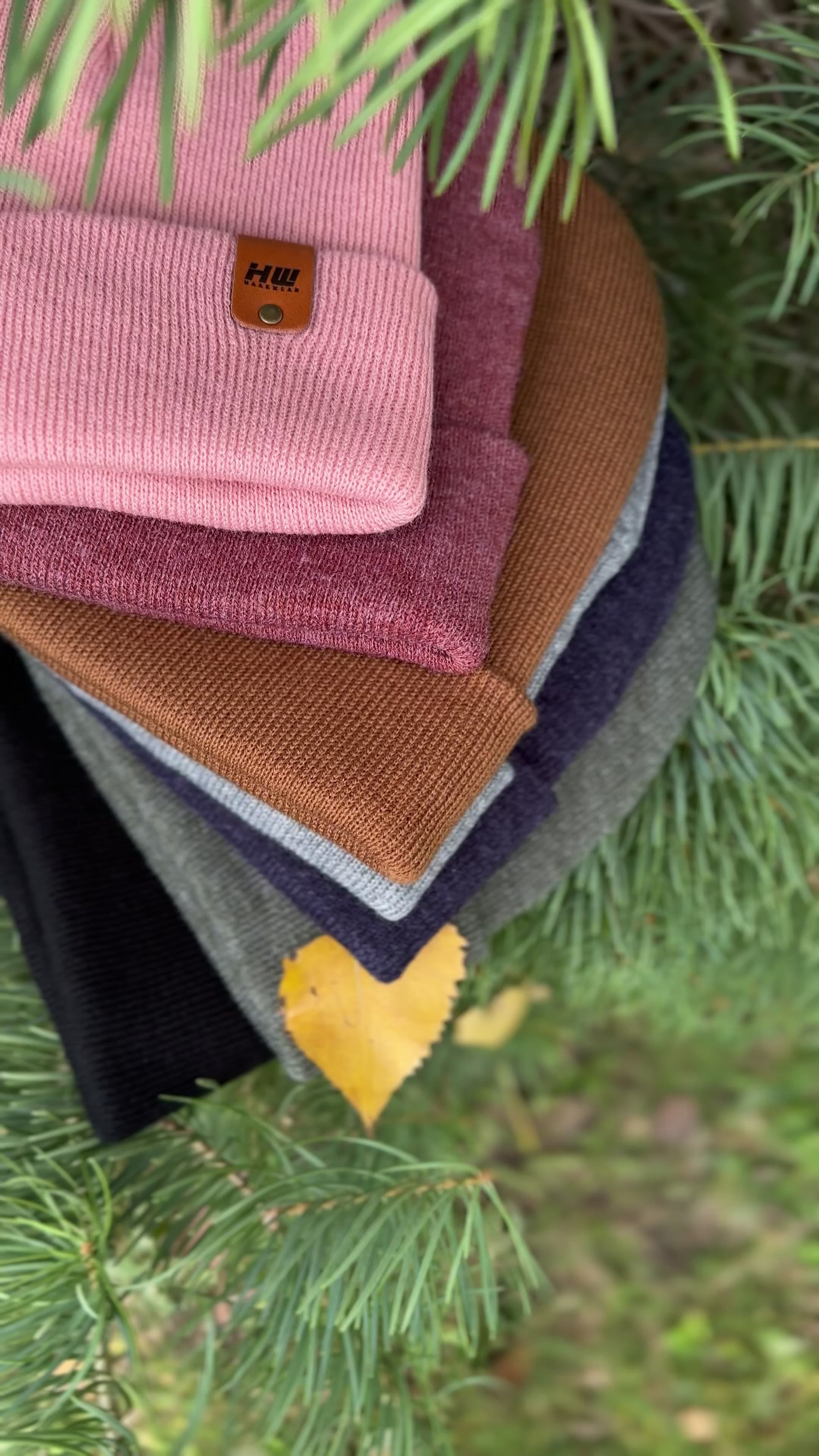 Load video: HAAKWEAR beanies